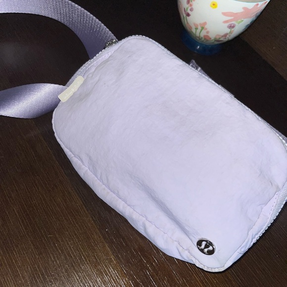 lululemon athletica Bags Lululemon Purple Fanny Pack Poshmark